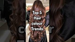 Top 5 hair colour trends. #shorts #aestheticallure #haircolour