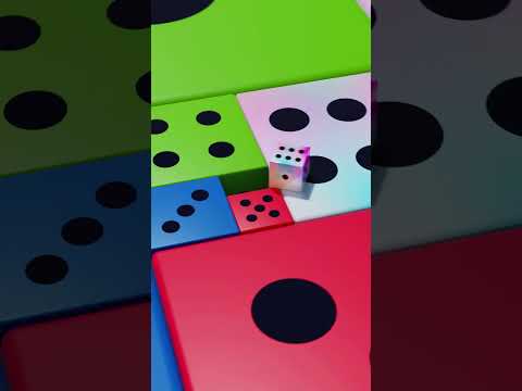Dice Zoom Endless Loop 🎲  #satisfying #visualasmr  #blender3d  #3danimation