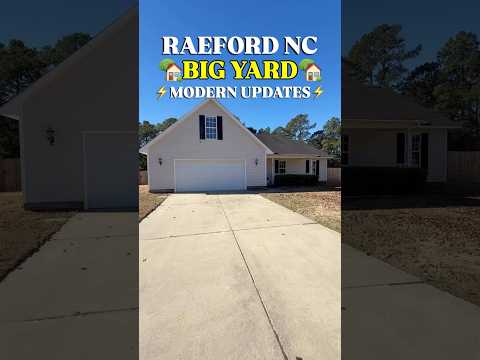 OMG 😱 $280K Home in Raeford NC! Move-In Ready! 🏡