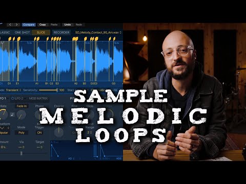 Sample melodic loops to enhance your creativity | Logic Pro x Sampler