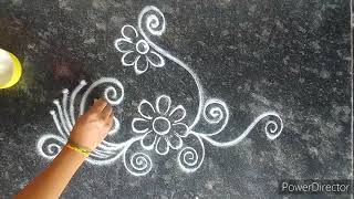 Small freehand daily rangoli designs #simple freehand beautiful daily rangoli designs