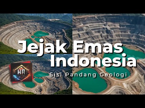 Traces of Gold in Indonesia: Geological Formations that Form Resources #education #geology #geology