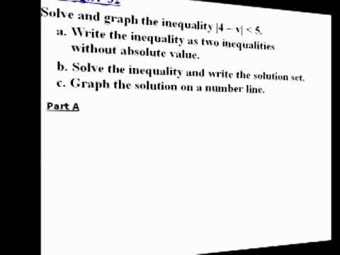 Analyzing an Inequality Equation