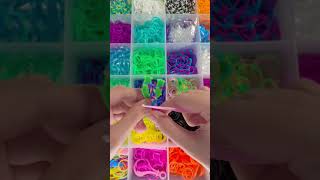 DIY cute rainbow loom bands