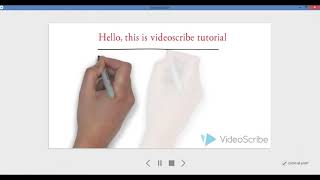 VideoScribe Basic Tutorial