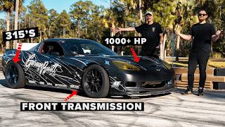Taylor Ray's Turbo C6 Corvette Vs. The LZ Compound | Behind the Build