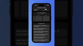 Leetcode Mobile Client | Flutter Tutorial #flutter #flutterproject  #coding