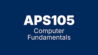 1. "Why C Programming?" 2025 Winter APS105 Section 3 (University of Toronto)