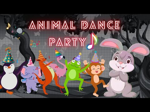 Animal Dance Party! 🐻💃🦁 | Move and Groove with JUMPPYY KIDS