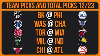 NBA Picks Today 12/23/25 NBA Picks and Predictions NBA Bets Today