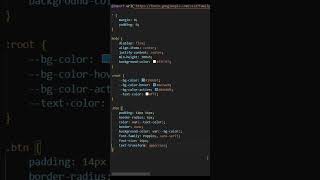 CSS Button Design 1 #shorts