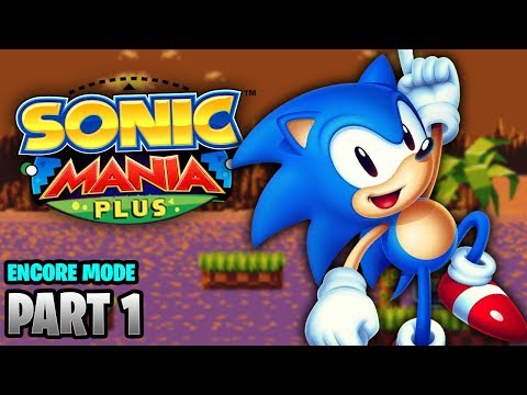 Sonic Mania Plus Encore Mode Walkthrough No Commentary - Part 1