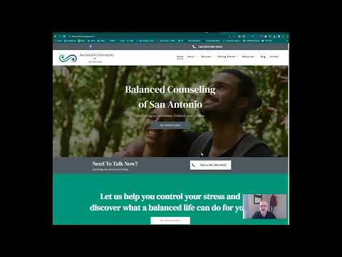 Web Audit of a therapist in San Antonio TX |