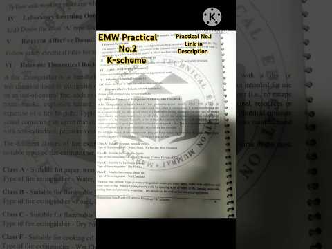 EMW Practical No.2|| emw practical no .2|| MSBTE k-scheme #shortsfeed #electronic #electrical