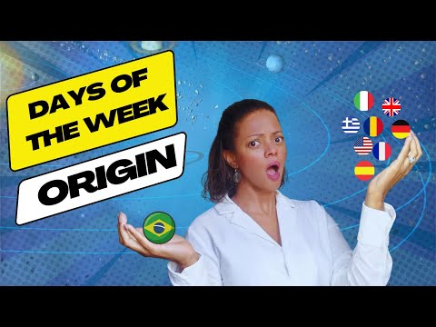 Days of the Week Names and Origin