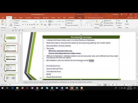 05 Data Modeling Demo Videos for Data Modeling & Warehousing Training  -  Normalisation