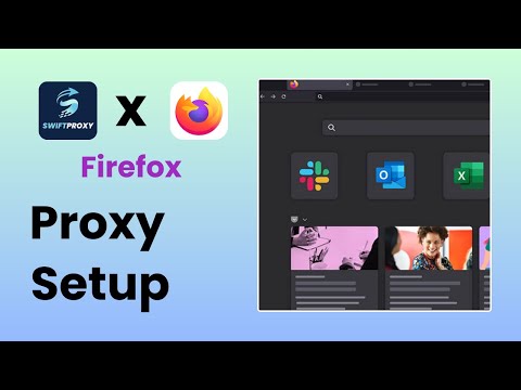 Firefox browser proxy settings | Swiftproxy residential IP configuration full process