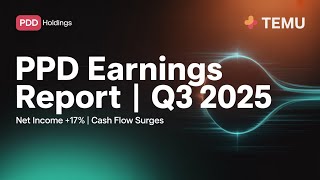 Earnings Report: PDD Holdings Net Income Jumps 17% as Cash Flow Rises Sharply | Q3 2025