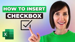 How to Insert a Checkbox in Excel | Interactive Checklists