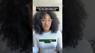 You should file these 3 no proof required class action claims.