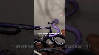 FIXED GEAR. ALL LEGS. NO BRAKES 💪🏻 #fixie #fixiebike #bikelife #cycling #fixedgear #fixedgearbike