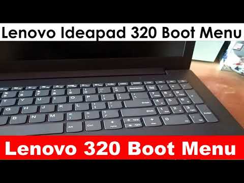 Lenovo Boot Menu ideapad 320 || How to Lenovo ideapad 320 Pen Drive Boot ..!! ||  Boot Lenovo 320