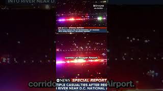 Millitary helicopter collides with regional jet near Reagan National Airport