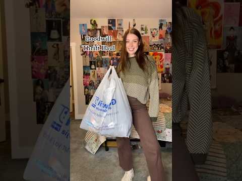 Y2K Thrift Haul from Goodwill!!! #thriftstorefinds  #thrifted #y2k #thrifthaul #vintage #shorts