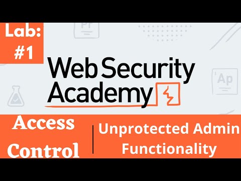 Unprotected Admin Functionality | Web Security Academy (Audio)