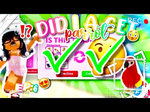 ‧₊˚ YEAR of TRADING UP to a MEGA OWL💗🦉‧₊˚ EP:6 ꩜.ᐟ #monaplays #adoptmeroblox #preppy #trading #fyp