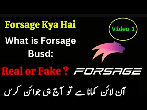what is forsage describe in simple briefly words | in English by optimum guru