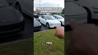 NEW Tesla Model Y vs Model 3 – Which One Would YOU Choose? 🔥 #modely #teslamodely #model3 #tesla