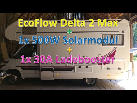 EcoFlow Delta 2 Max in a motorhome