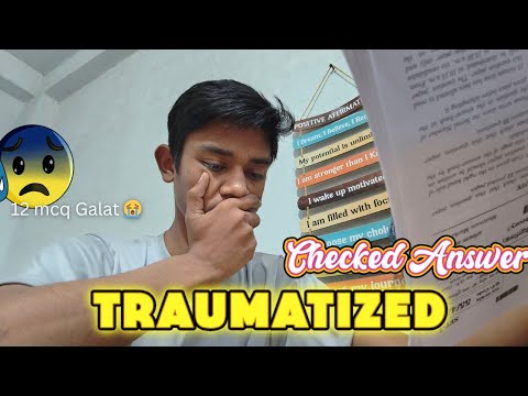 I BECOME TRAUMATIZED 😭 *Checked Answer Key* ☠️ PHYSICS PAPER 🤡