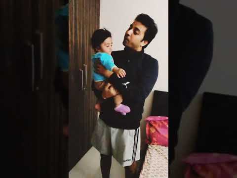baby masti with dad