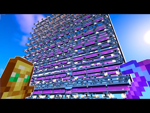 Building 200k/h Iron Farm in 3 Days in Survival Minecraft