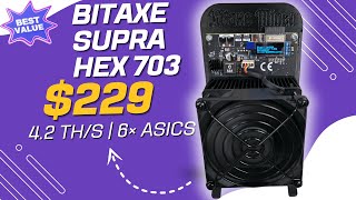 Bitaxe Supra Hex 703 Review & Setup | 4.2 TH/s Solo Bitcoin Miner