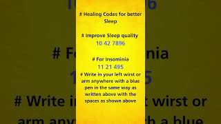 Healing code for good sleep. See description.. #relaxingmusic #numerologist #healing #goodsleep