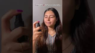 Trying Renee Cosmetics spf50 Glow Screen Spray #heyitsaanchal #skincare #makeup