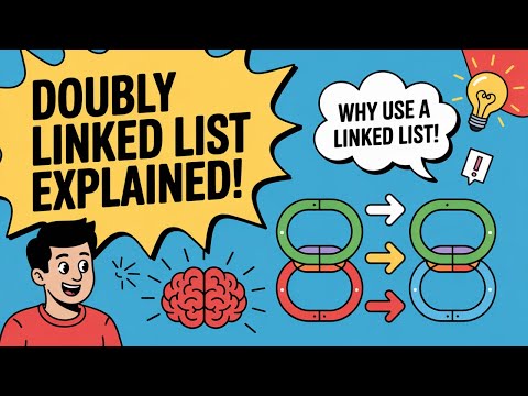 Lecture 15 | Doubly Linked List Explained | Data Structures Made Easy! #dsa #python