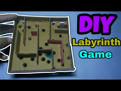 DIY Labyrinth Puzzle Game !!!! | 2017