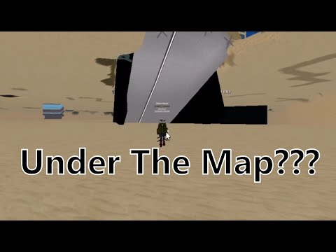 How to get under the map at mid in roblox war tycoon