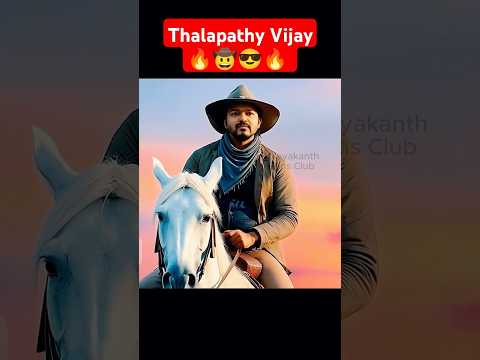Vijay’s Mass Intro 🤠 A Legend in Action! 🔥🐴 #VijayMassIntro #Thalapathy #MassiveImpact #vijay #ai