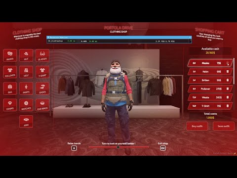 FiveM Clothing Shop - S.V Development