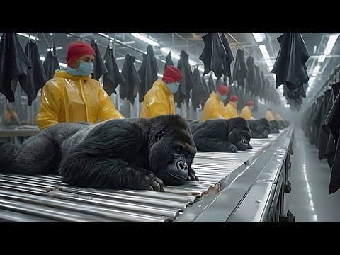 Inside the Gorilla Leather Factory — Million-Dollar Products Made From Lab-Grown Gorilla Skin