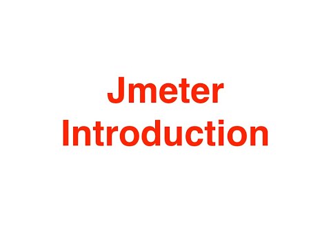 Jmeter Introduction