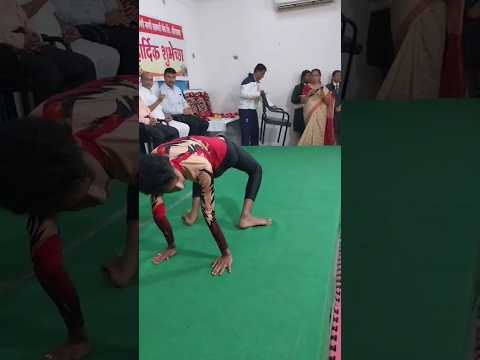Gesture performance For Kreeda Bharti prize distribution 🔥