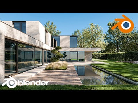 Easy Realistic Architecture And Environments In Blender - Beginner tutorial