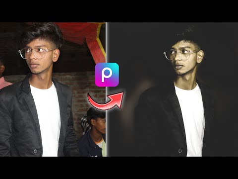PicsArt Dark Portrait Photo Editing 2023 - PicsArt New Photo Editing @AbhishekRaz Lightroom Preset