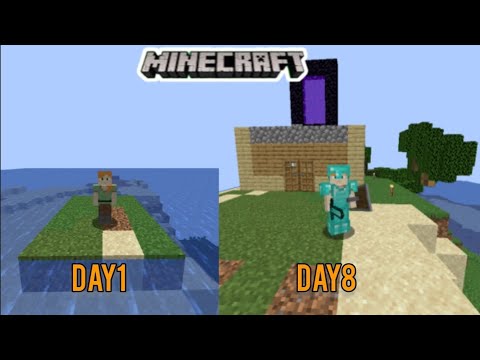 I SURVIVED Minecraft Island For 5 Days